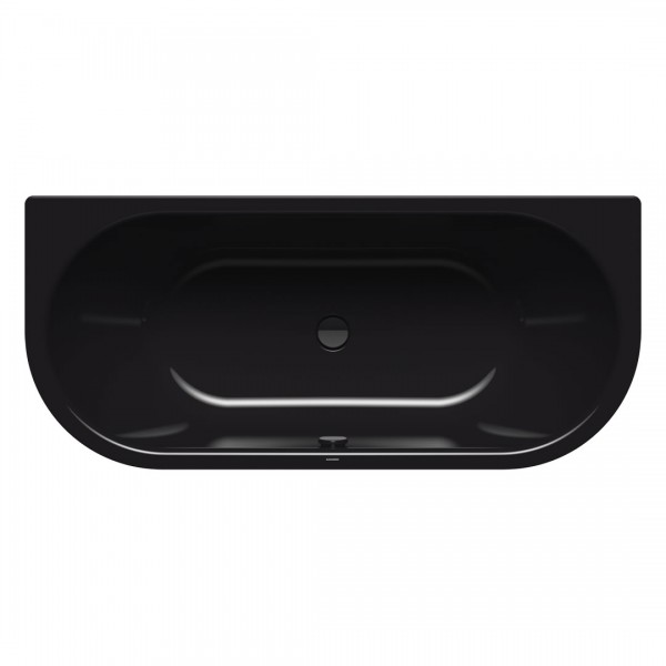 Kaldewei Centro Duo 2 wanna prostokątna 180x80 cm stalowa czarny błyszczący
