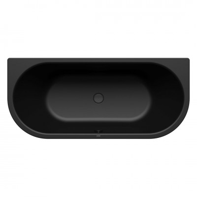 Kaldewei Centro Duo 2 wanna prostokątna 180x80 cm stalowa czarny matowy