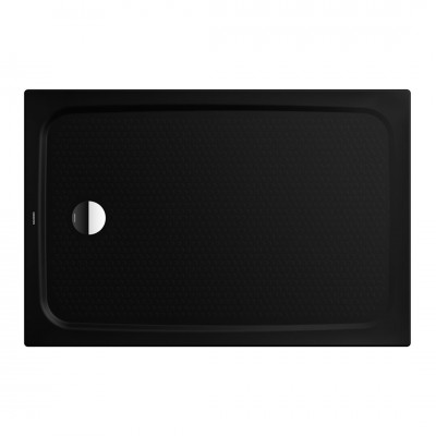 Kaldewei Cayonoplan brodzik prostokątny 140x90 cm stalowy z nośnikiem styropianowym czarny matowy