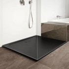 Kaldewei Cayonoplan brodzik prostokątny 150x80 cm stalowy z nośnikiem styropianowym czarny matowy