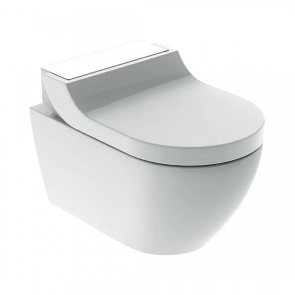 Geberit AquaClean Tuma Comfort urządzenie WC z funkcją higieny intymnej szkło białe 146292SI1
