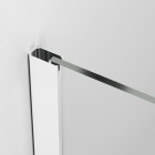 Sanswiss Easy ścianka wolnostojąca Walk-in 100 cm biały mat STR4P1000907