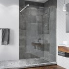 Sanswiss Easy ścianka wolnostojąca Walk-in 110 cm biały mat STR4P1100907