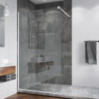 Sanswiss Easy ścianka wolnostojąca Walk-in 120 cm biały mat STR4P1200907