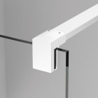 Sanswiss Easy ścianka wolnostojąca Walk-in 130 cm biały mat STR4P1300907