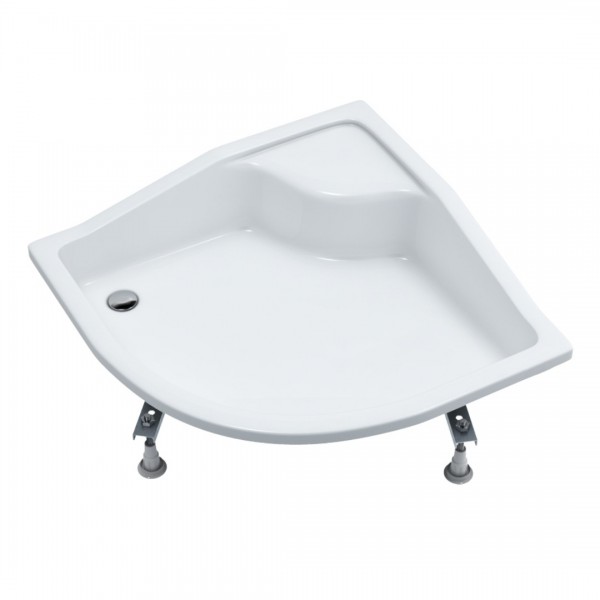 Schedpol Bona brodzik półokrągły 80x80 cm 3238