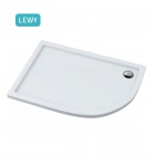 OUTLET Schedpol Caspar brodzik asymetryczny 85x120 cm lewy 3273