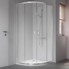 Kermi Stina kabina prysznicowa półokrągła 80 cm STR5508019VPK