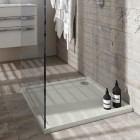 Schedpol Caspar New Cement Stone brodzik kwadratowy 80x80 cm 32330/CT/ST