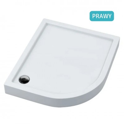 Schedpol Competia brodzik asymetryczny 100x80 cm prawy 30172