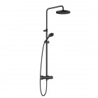 Kludi Dual Shower System zestaw natryskowy czarny mat 680823900