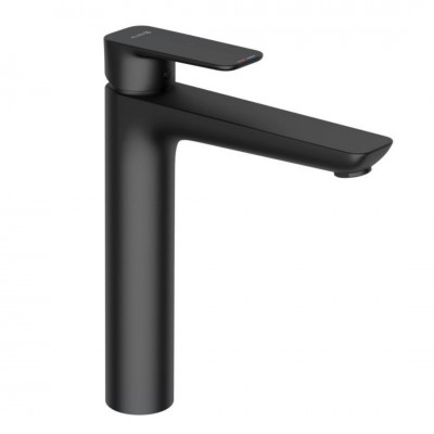 Kludi Pure&Style bateria umywalkowa wysoka czarny mat 402963975