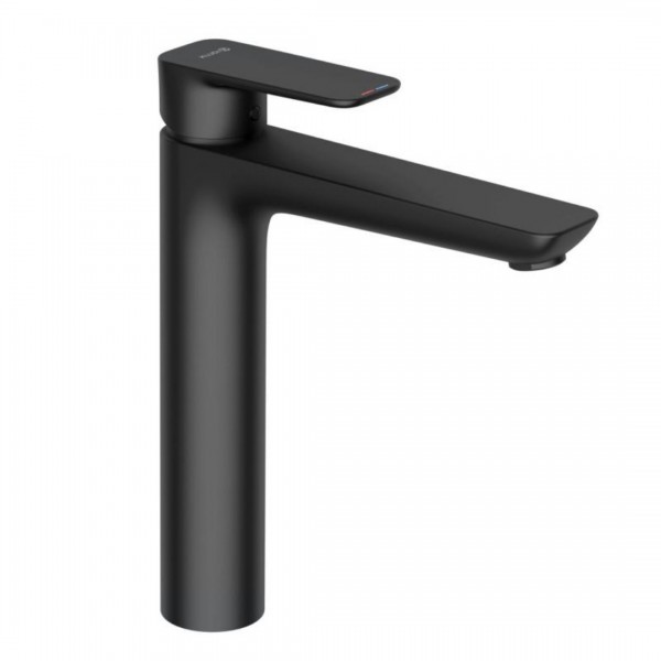 Kludi Pure&Style bateria umywalkowa wysoka czarny mat 402963975