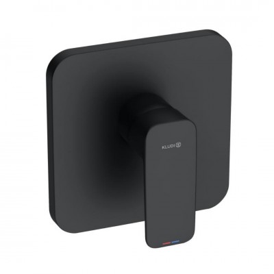 Kludi Pure&Style bateria prysznicowa podtynkowa czarny mat 406553975