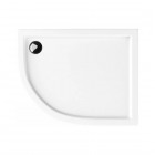 Schedpol Corrina brodzik asymetryczny 100x80 cm prawy 3072