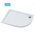 Schedpol Corrina brodzik asymetryczny 80x100 cm lewy 3071