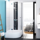 Schedpol Dafne brodzik półokrągły 80x80 cm 3220