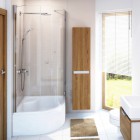 Schedpol Dante brodzik półokrągły 90x90 cm 3023