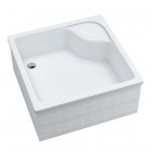 Schedpol Dante brodzik kwadratowy 80x80 cm 3032