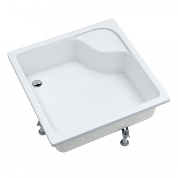 Schedpol Doris brodzik kwadratowy 80x80 cm 3232