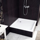 Schedpol Zefir brodzik kwadratowy 80x80 cm 3211