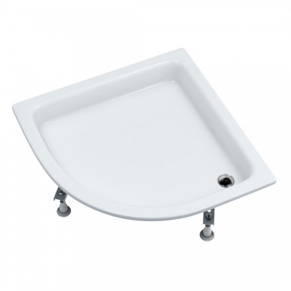 Schedpol Zefir brodzik półokrągły 90x90 cm 3214