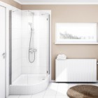 Schedpol Grawello brodzik półokrągły 80x80 cm 3015