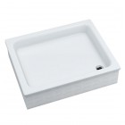 Schedpol Grawello brodzik prostokątny 80x100 cm 3018