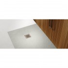 Schedpol Kalait Cement Stone brodzik prostokątny 70x80 cm 33132/CT/ST-M2