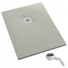 Schedpol Kalait Cement Stone brodzik prostokątny 70x80 cm 33132/CT/ST-M2