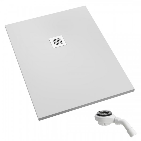 Schedpol Kalait Smooth White brodzik prostokątny 80x180 cm 33114-M2