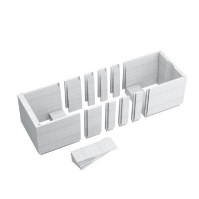 Schedpol nośnik styropianowy LED do wanny prostokątnej 160-200 cm o szerokości 80 cm 1.032-LED