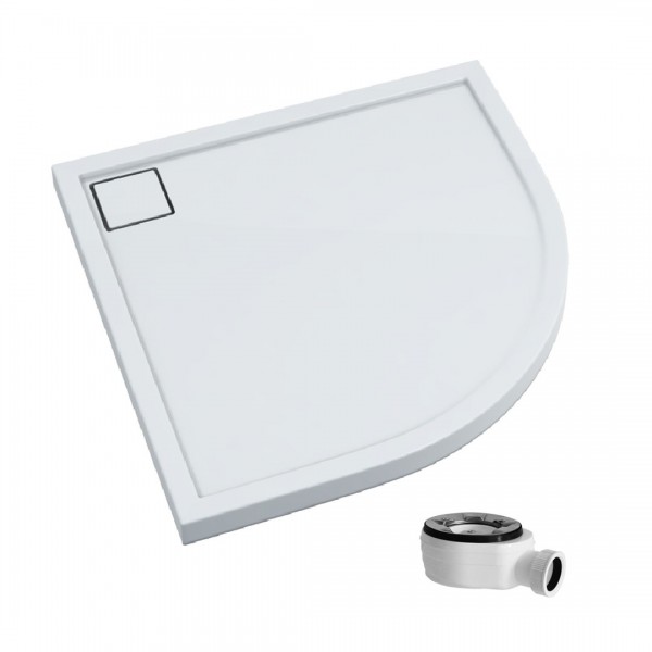 Schedpol Omega brodzik półokrągły 90x90 cm 30455