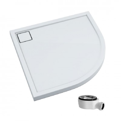 Schedpol Omega brodzik półokrągły 80x80 cm 30459