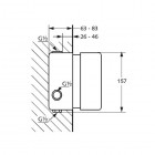 Kludi element podtynkowy do baterii z termostatem