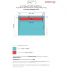 Schedpol Base brodzik podpłytkowy 4-spadowy 80x120 cm z rusztem steel długi bok 10008/OLDB/SL