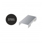 Schedpol Shortline brodzik podpłytkowy 4-spadowy 70x140 cm z rusztem steel 10006/OP+10060/SL