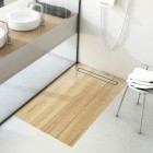 Schedpol Base-Low Black odpływ liniowy 80 cm z rusztem do zabudowy czarny mat OLP80/CSTLOW