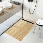 Schedpol Base-Low Black odpływ liniowy 70 cm z rusztem steel czarny mat OLSL70/CSTLOW