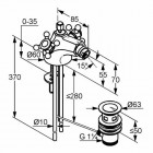 Kludi Adlon bateria bidetowa