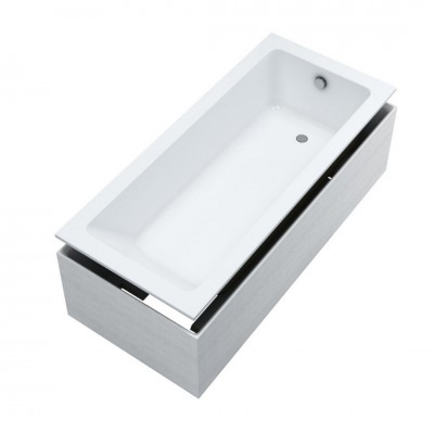 Schedpol Fair SET wanna prostokątna z nośnikiem 150x75 cm 3WSP.FS1P-15075