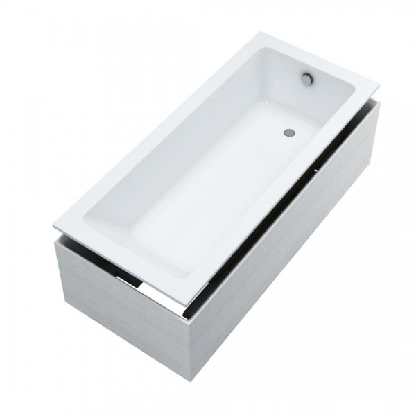 Schedpol Fair SET wanna prostokątna z nośnikiem 150x75 cm 3WSP.FS1P-15075