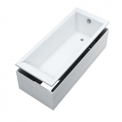 Schedpol Maio SET wanna prostokątna z nośnikiem 140x70 cm 3WST.MS2P-14070