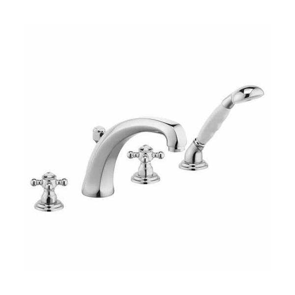 Kludi Adlon bateria wannowa 4-otworowa wysoka