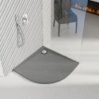 Schedpol Libra brodzik półokrągły 80x80 cm antracyt 3SP.L1O-8080/A/ST