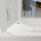 Schedpol Libra Smooth White brodzik półokrągły 90x90 cm 3SP.L1O-9090