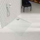Schedpol Libra White Stone brodzik kwadratowy 90x90 cm 3SP.L1K-9090/B/ST