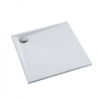 Schedpol Libra White Stone brodzik kwadratowy 90x90 cm 3SP.L1K-9090/B/ST