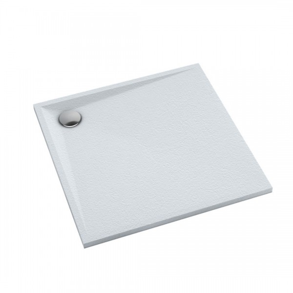Schedpol Libra White Stone brodzik kwadratowy 80x80 cm 3SP.L1K-8080/B/ST
