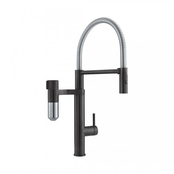 Franke Vital bateria kuchenna półprofesjonalna czarna stal szlachetna/stal szlachetna 120.0621.313